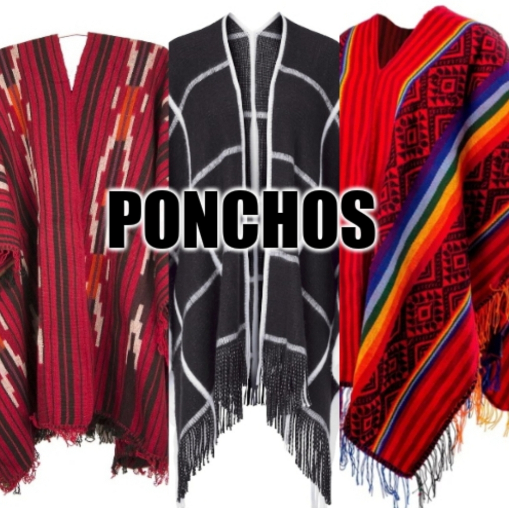 ❤ P O N C H O S 🖤